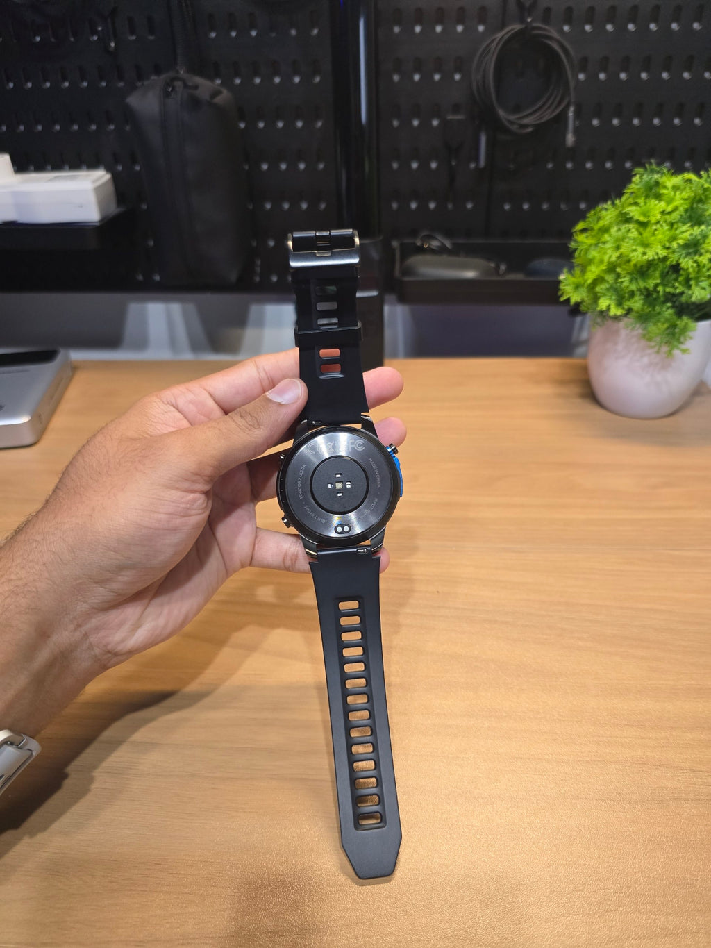 Smartwatch ZEBLAZE STRATOS 2 ULTRA ⌚ Tela AMOLED, GPS, cor Preto, NOVO