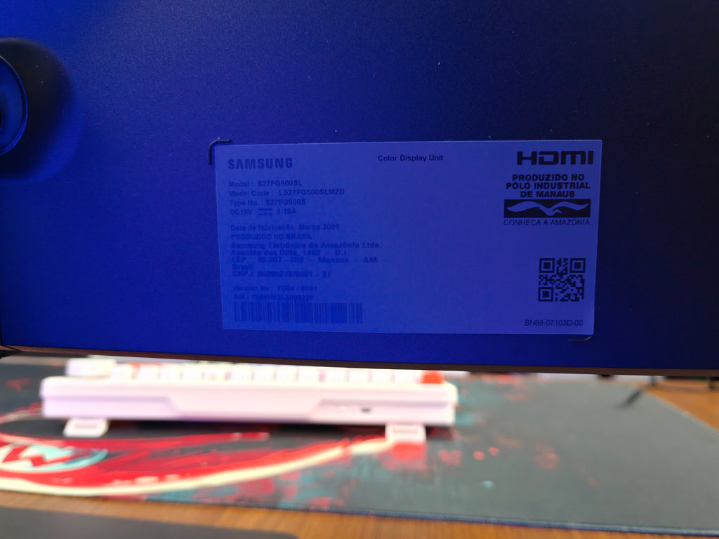 SAMSUNG ODYSSEY OLED G5 – MONITOR OLED GAMER COM 180Hz E 0.03MS! 🖥️🔥