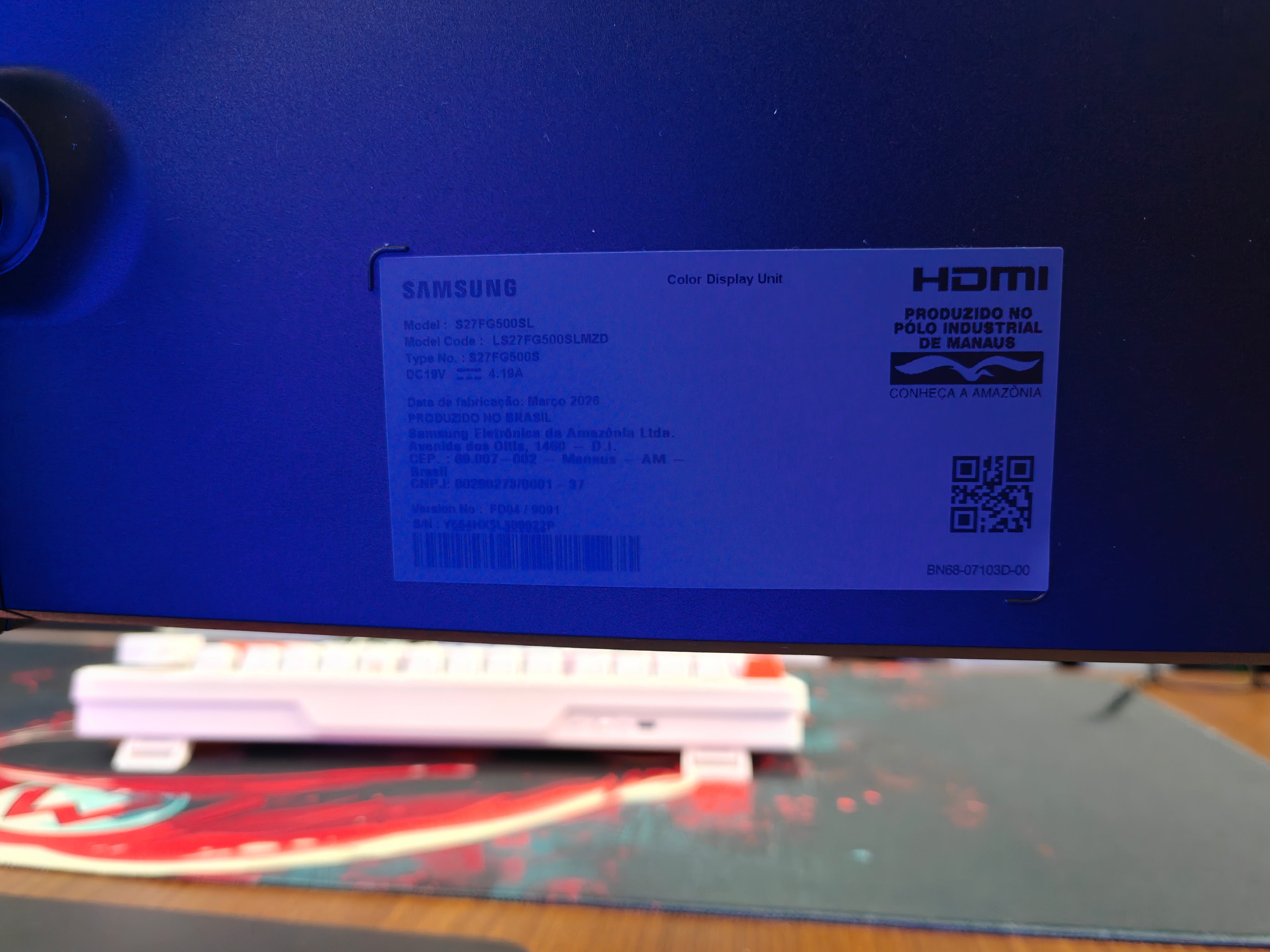 SAMSUNG ODYSSEY OLED G5 – MONITOR OLED GAMER COM 180Hz E 0.03MS! 🖥️🔥