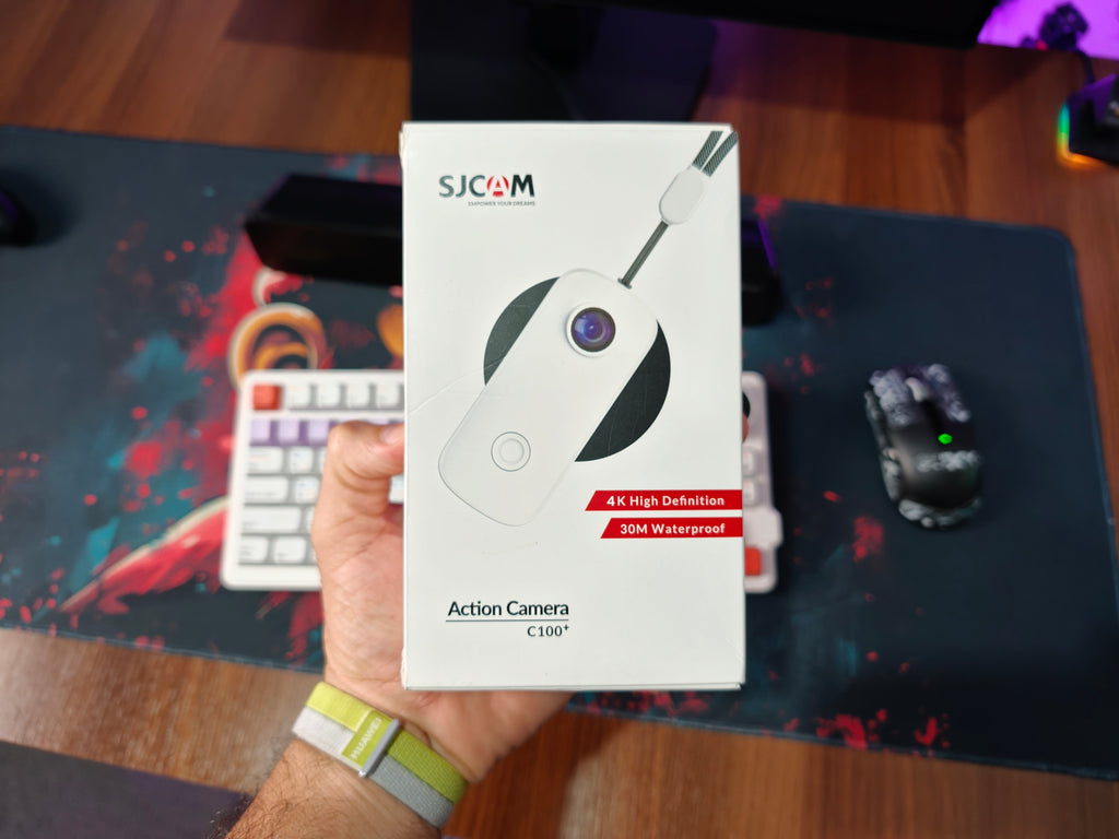 SJCAM C100+ – MINI CÂMERA DE AÇÃO COM WI-FI E GRAVAÇÃO EM 4K! 📷🔥