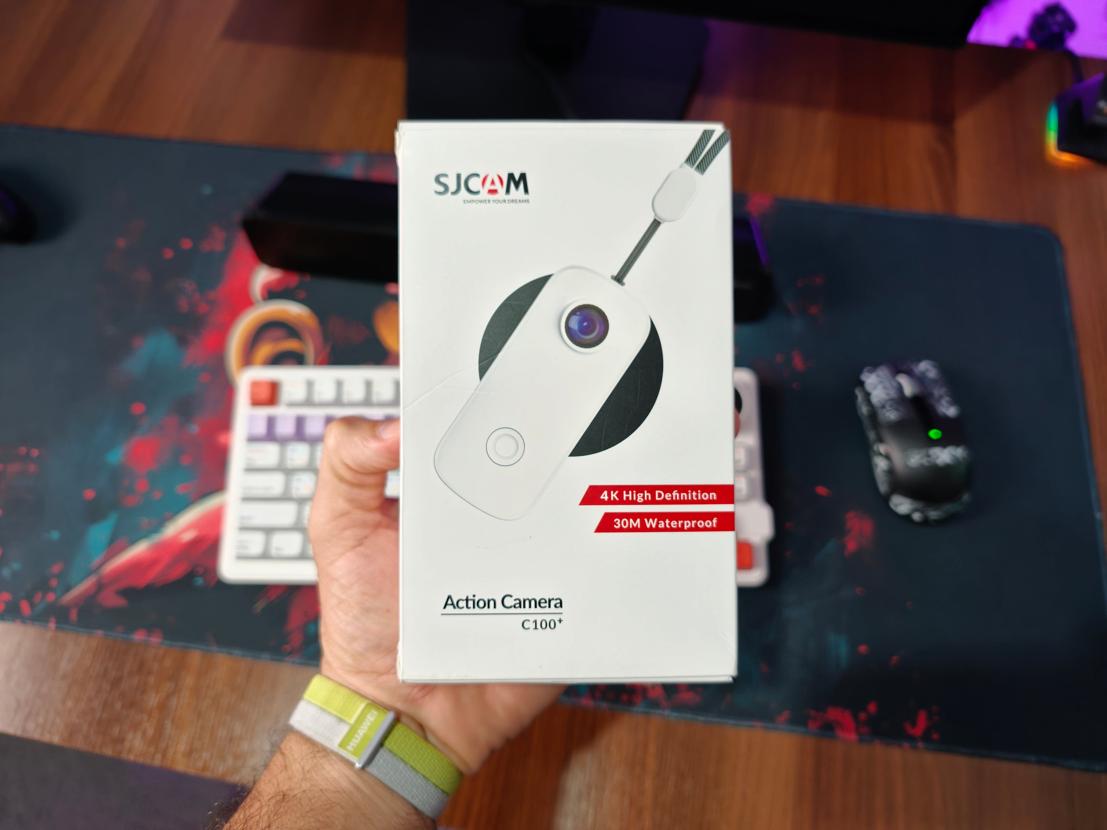 SJCAM C100+ – MINI CÂMERA DE AÇÃO COM WI-FI E GRAVAÇÃO EM 4K! 📷🔥